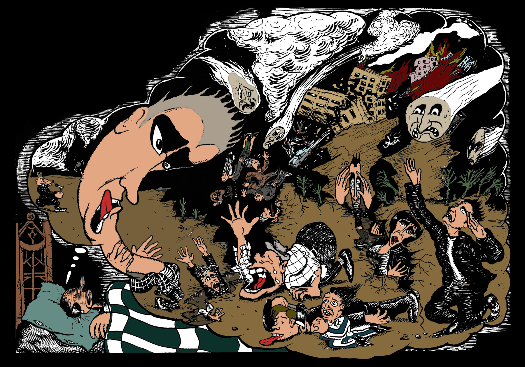 Zograf comic illustration